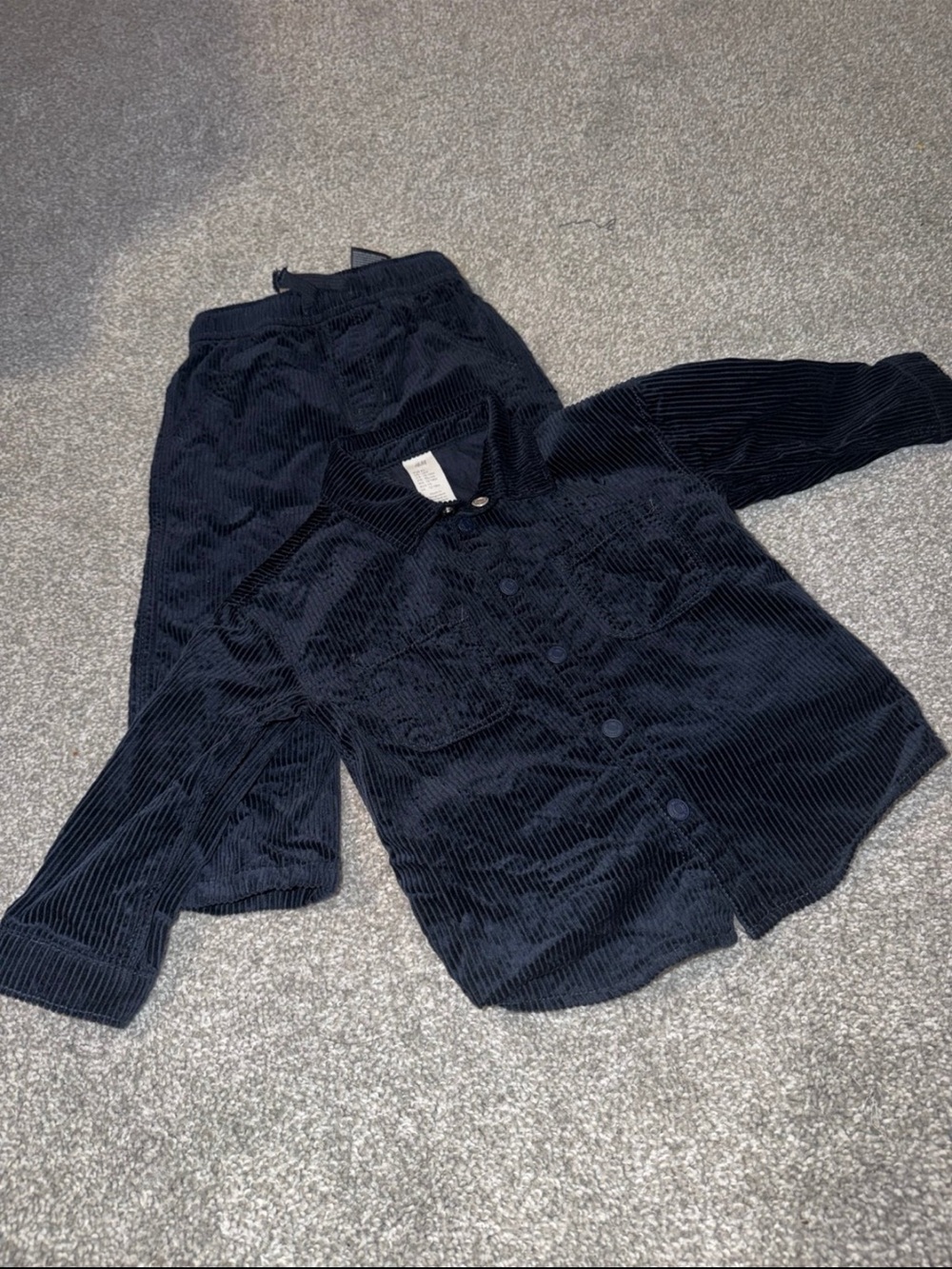 H&M boys corduroy set